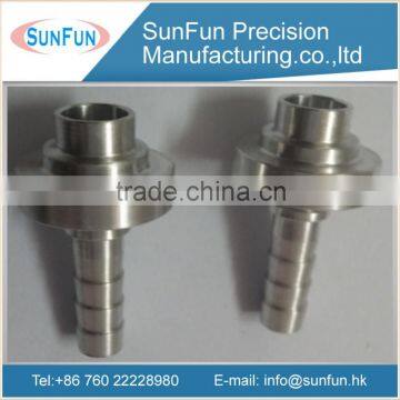 OEM high precision aluminum cnc bike parts with drilling