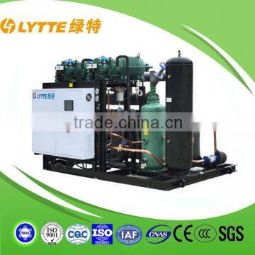 JZBLGF Water(Air)Cooled Compressor Racks R404a,R22 Refrigerant,Bizter Semi-hermetic Compressor