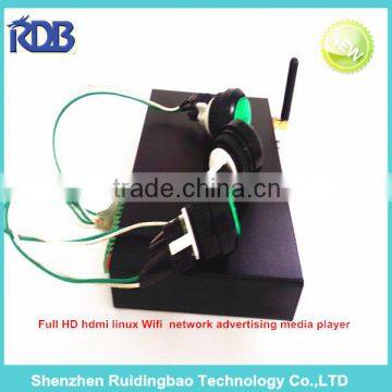 RDB Full HD hdmi linux Wifi network advertising media player HD DS009-129