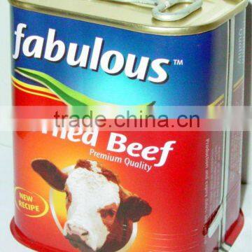 701 square corned beef tin can