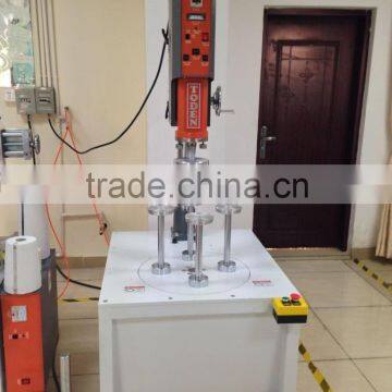 automatic ultrasonic welding machine for pvc cylinder production