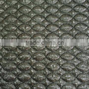 thermal fabric,3 layers quilting embroidery fabric with mesh cloth