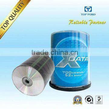 Blank CD-R 700MB/80MIN 52X 100% Virgin Material