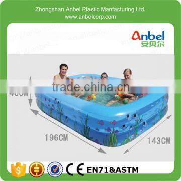 Family Adult Inflatable Swim Square Toddler Baby Kids Swimming Pools For Gift photo-2