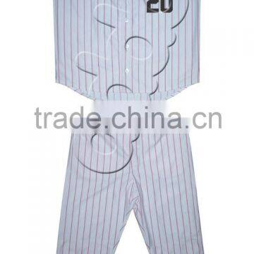 Pinstripe Baseball Uniform