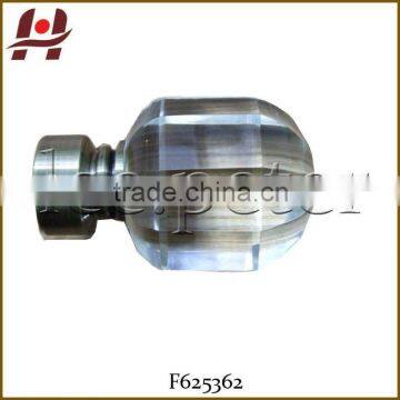 F625362 window plastic resin metal crystal finials