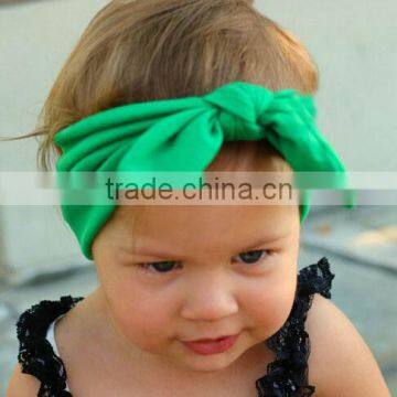 Baby Rabbit Ears Headband,Toddler Headband, Top Knot Headband, Solid Headband, Baby Head Wrap, Baby Top Knot Headband,