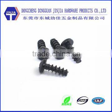 m4*12 cross pan head black dacromet thread forming screws