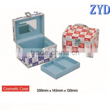 Various styles aluminum jewelry boxes with key lock ZYD-HZ8503