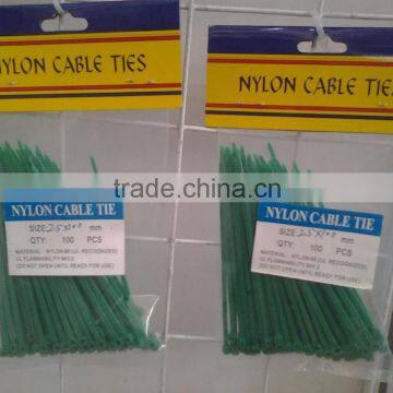 Better Quality Acid and Corrosion-resisting 4*120 Nylon Cable Ties/plastic binding ties