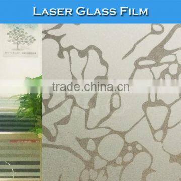 G001 Waterproof Laser Glass Film Window Decoration Design Stickers