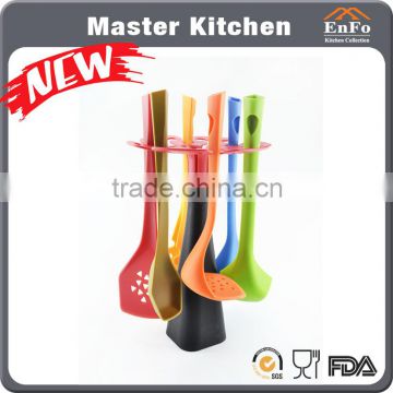 6PC High Quality Nylon Kitchen Utensils With Stand