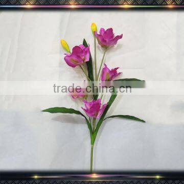 long stem cymbidium silk purple orchids