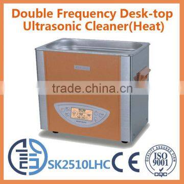 Lab Ultrasonic cleaning tank SK2510LHC 10L