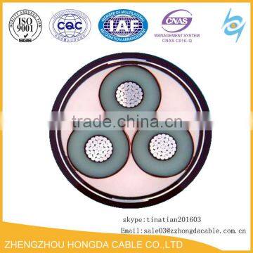 10kv 0.6/1kv AL Conductor XLPE SWT Steel Tape Armoured Power Cable YJV22 YJLV22