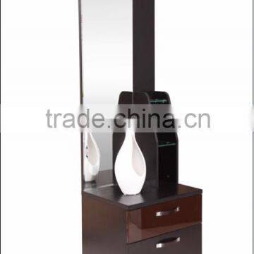 Modern Dark Wenge Color Fuctional Headboard New Design King Bed/Queen Bed photo-3