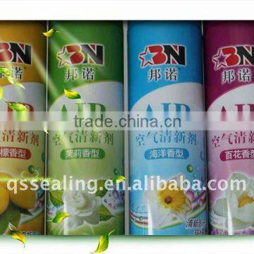 silicone lubricants empty aerosol tin can factory with OEM logo print