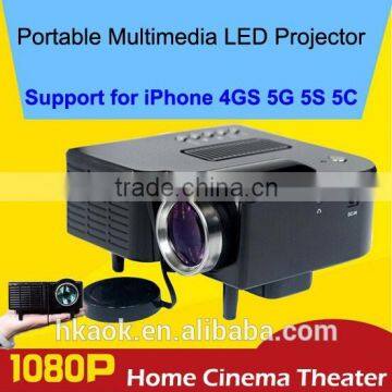 Factory price ! Cheap Mini lcd Projector UC28 Home Theater 1080P 320*240Pixels LED Portable Projector High Definition