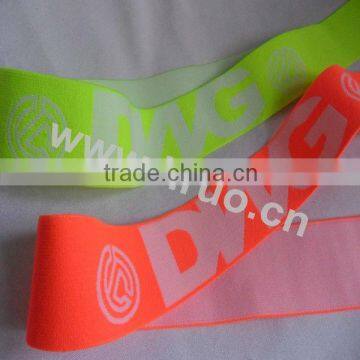 Soft elastic rubber webbing for underwear
