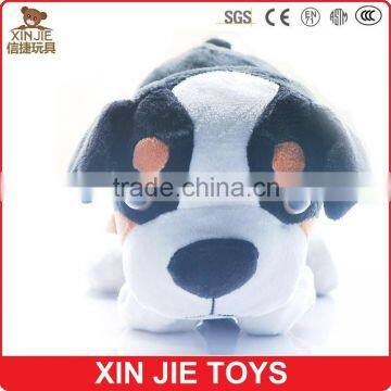 custom plush pet dog toy with music lovely soft talking dog for kids eco-friendly material plush electronic dog toy