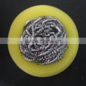 scouring pad, scourer, metal scrubber, galvanized mesh scourer, copper scrubber, cleaning ball