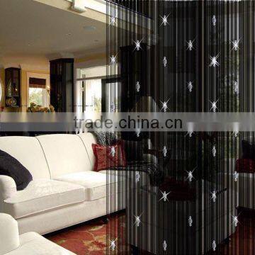 China supplier wholesale ready made string beaded pvc curtain