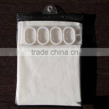 2016 New Straight Rails Waterproof Polyester Bathroom Curtain photo-4