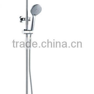 KDS-11 newest brass shower system brass hot selling wall mounted bathroom, single handle chrome rain shower, bathroom shower set