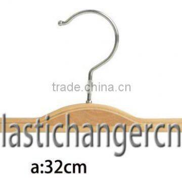 high quality skirt wood hanger, quality clothes hanger