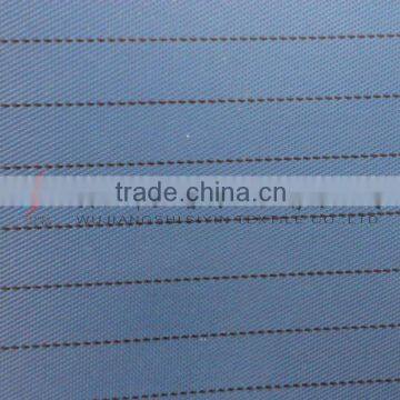0.5 dark navy stripe pattern electrically conductive fabric