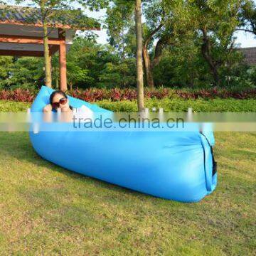 Fast Inflatable Camping Sofa banana Sleeping Bag Hangout Nylon lazy laybag Air Bed chair Couch Lounger Sofa                        
                                                Quality Choice