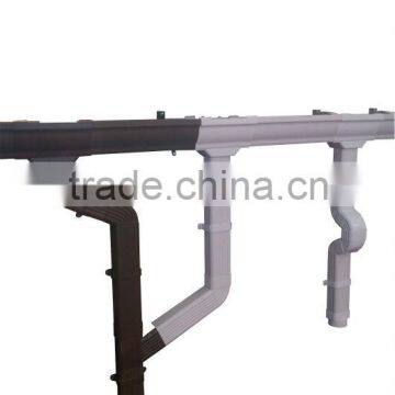 China Supplier Guangzhou Wanael Rectangular Brown 5.2inch, 7inch Vinyl Gutter