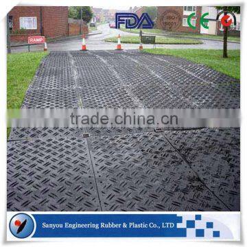 Anti-UV Durable Mobile Anti-slip PE Roadway Mat