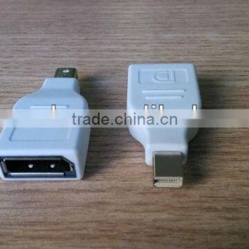 High Quality Displayport Female to Mini Displayport Male Adapter