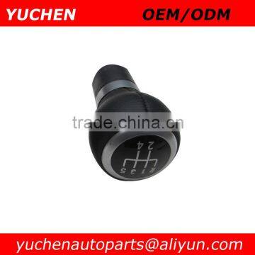 YUCHEN Car Shift Gear Knob With Geninue Leather For VW Passat B6 B7 CC 3C (2005-2013)