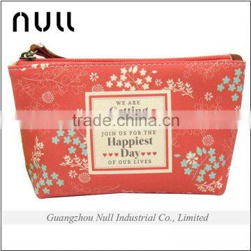 Wholesale Exquisite Portable Comestic Small Canvas Zipper Bag