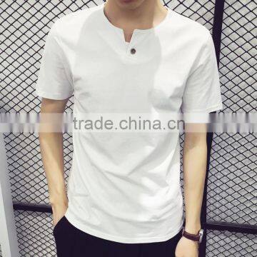 Cheap 70% Bamboo 30% Organic Cotton Shirt for Men, Blank Cotton Bamboo T shirts Wholesale