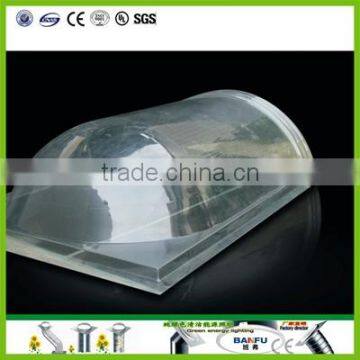 white outer skylight polycarbonate dome cover for home 1000 X 600mm