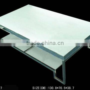 round marble top coffee table mirror furniture