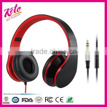 High quality wired headset with microphone