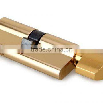 Top class Brand Shining Door Lock Brass Cylinder