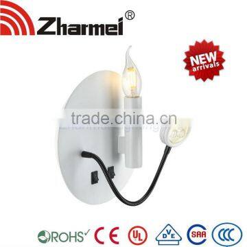 Candle Modern E14+LED Wall Lamp,bedside lamp