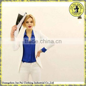 Beautiful Bright Chiffon Silk Proffessional Office Lady Blusas photo-4