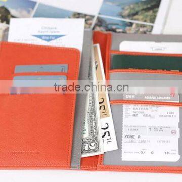 best sale passport holder with multifunctional pocket & custom logo Custom leather travel passport holder from leather factory