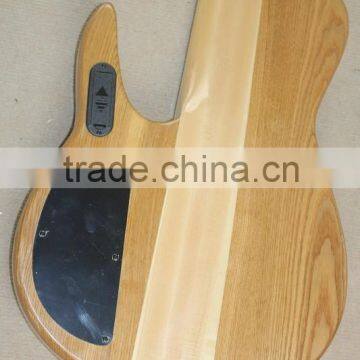 Weifang Rebon 5 String Neck Through Body Burl Maple Electric Bass Guitar