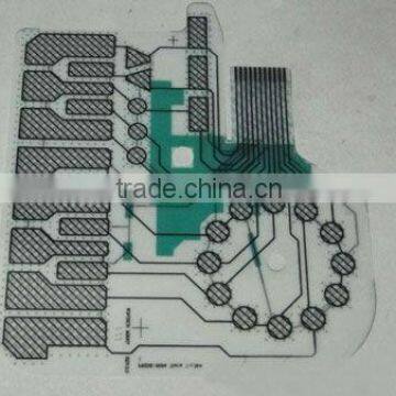 PET FPCB /membrane keyboard/electronic keyboard circuit