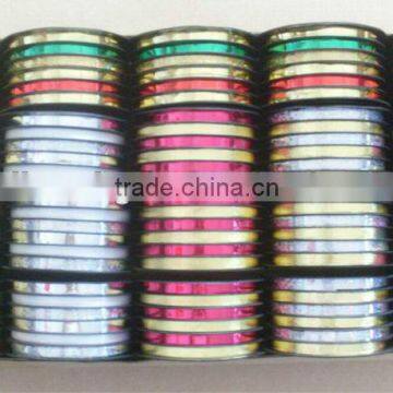 HOT SALE ! 20 Rolls 6 Spool Metallic Poly Curly Gift Packaging Ribbon