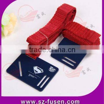 Magic Tape Belt for Book Arrangement With Logo on Plate