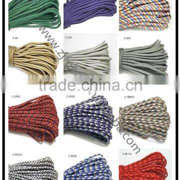 2015 Hot Sale 7 Inner Strands Bracelet Paracord Survival Rope Lanyards Paracord Cord