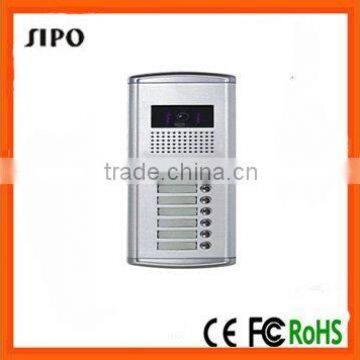 Video Door Phone for Apartments With Press Button